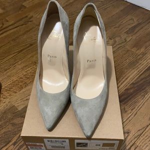 Louboutin pigalle suede